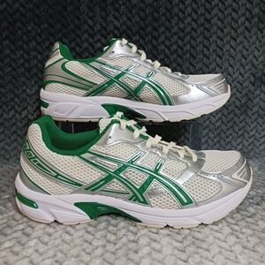 Asics Gel-1130 Men's Running Sneakers Sporstyle Shoes Cream Kale Size 10